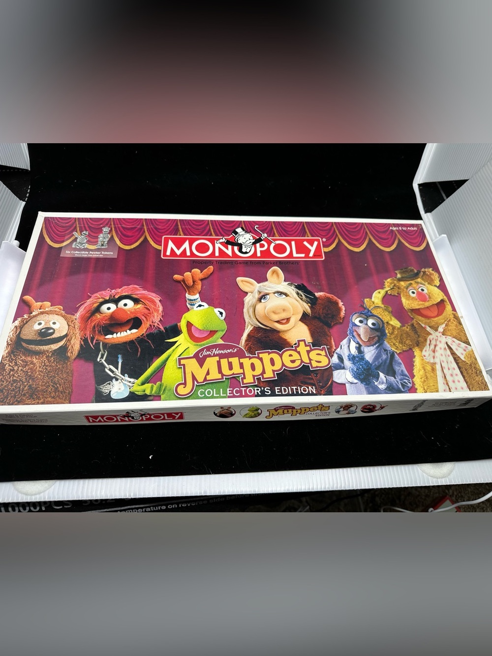 Monopoly Muppets Collector's Edition Board Game - Red & Yellow Box